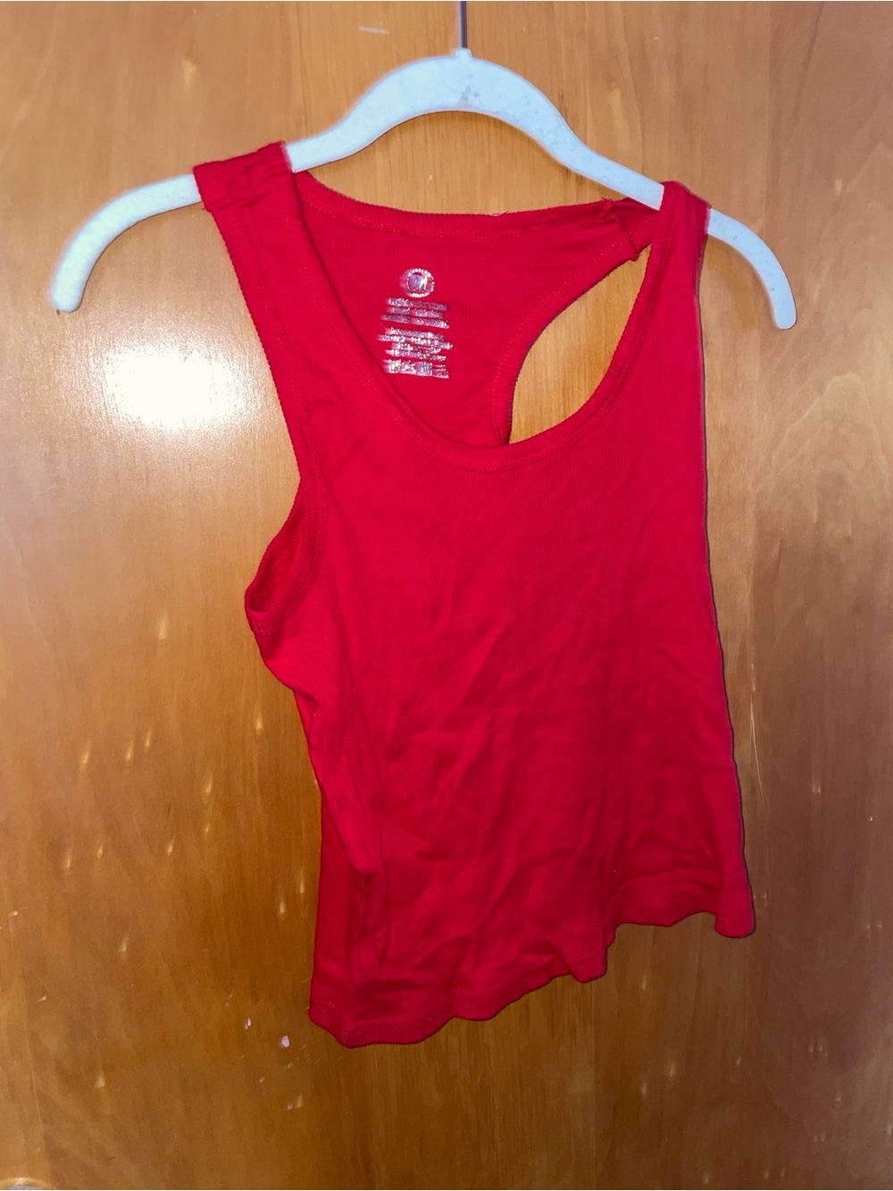 Red Ribbed Tank ❤️ - Picture 7 of 9